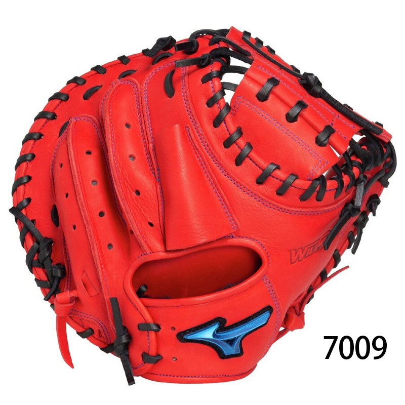 一般軟式キャッチャーミットブルー（MIZUNO／野球グローブ、ミット