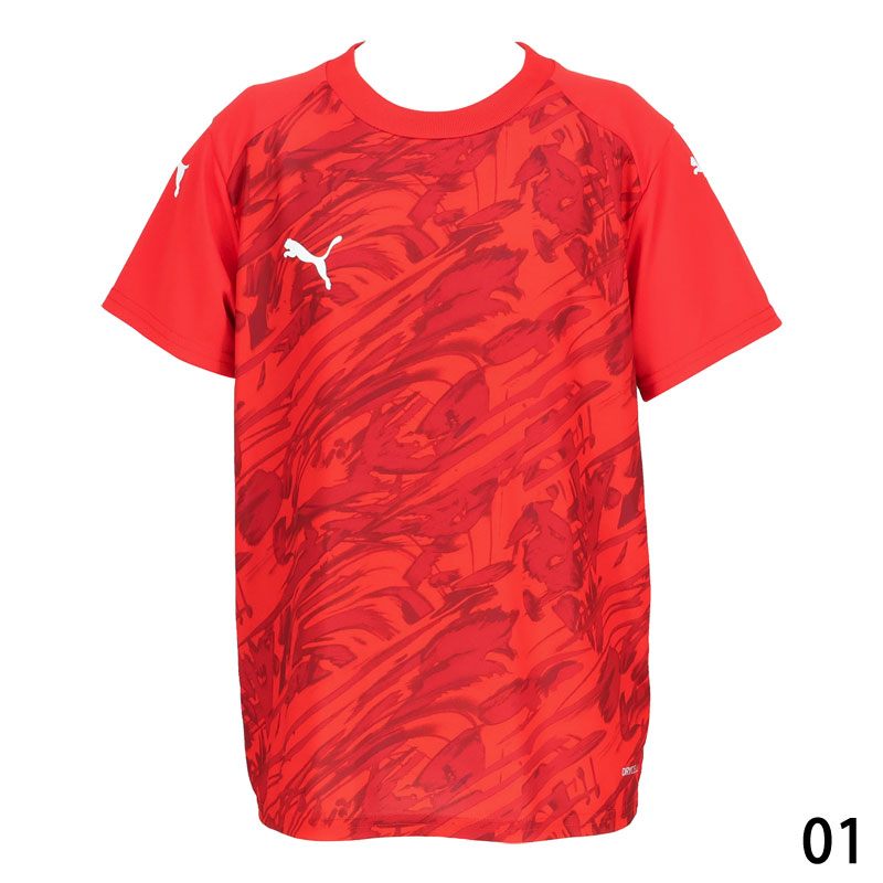 PUMA（プーマ） teamFINAL グラフィック ゲームシャツ JR サッカー
