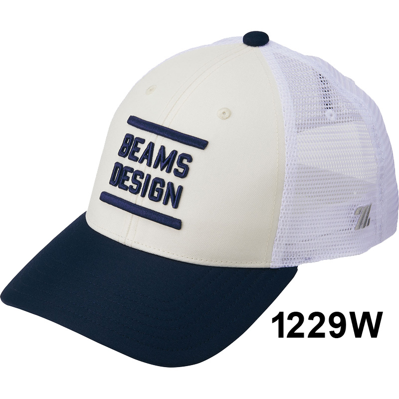 ゼット（ZETT） 限定 BEAMS DESIGN ベースボール キャップ ラウンド