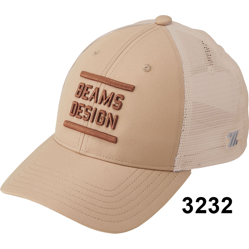 ゼット（ZETT） 限定 BEAMS DESIGN ベースボール キャップ ラウンド