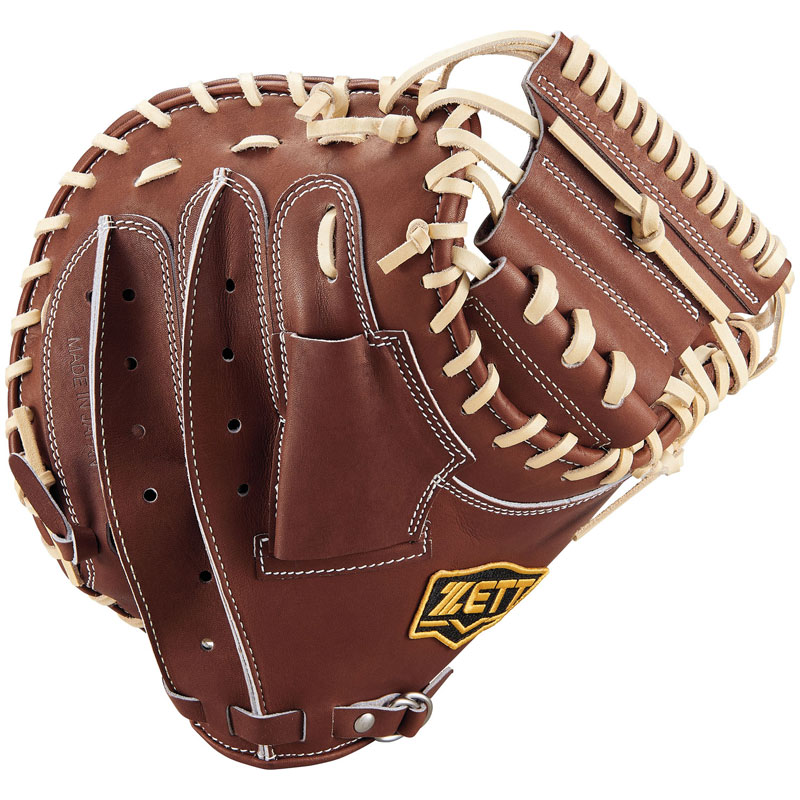 ほぼ新品【BEN】キャッチャーミット/硬式 プロモデル/グローブ　本革　日本製◎ GLOVE