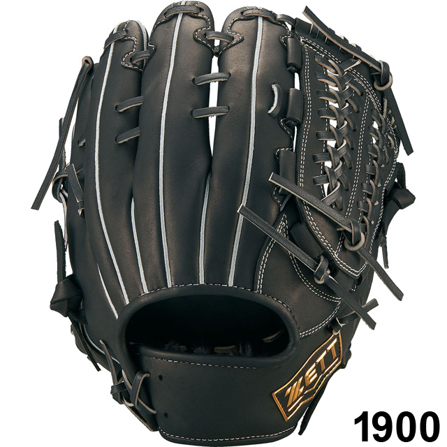 【最終値下げ】　ZETT 軟式グローブ 黒 ゼット（ZETT） 軟式グラブ ウイニングロード サイズ6 (軟式オール