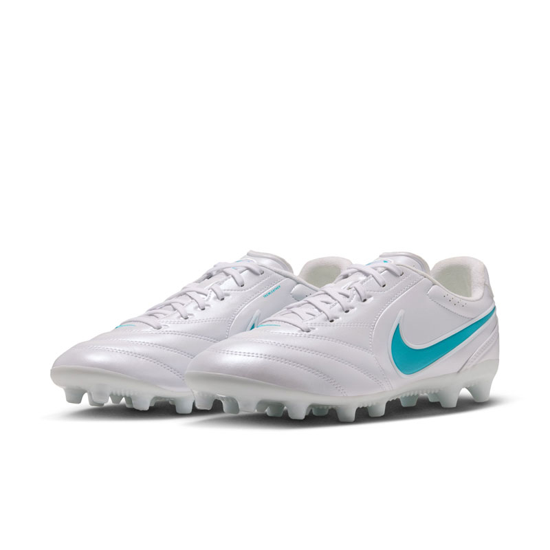 Nike スパイクシューズ ホワイト/グリーン　準新品　箱無し NIKE サッカースパイク（色：グリーン系）｜スパイク、シューズ