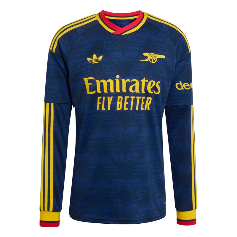 新品　 アーセナル　26/27 アウェイ　レプリカ 長袖 　Lサイズ adidas（アディダス） アーセナルFC 26-27 アウェイ レプリカ