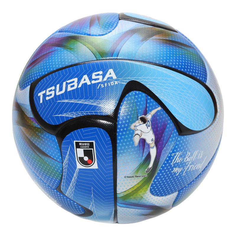 スフィーダ サッカーボール TSUBASA J JR 4号球 JFA検定球 ブルー
