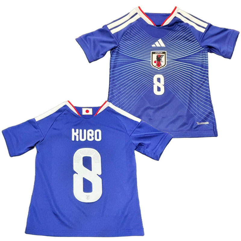  サッカー日本代表 青色シャツ 160cm 日本代表 ユニフォーム キッズ（サイズ（身長）：160cm）の商品一覧