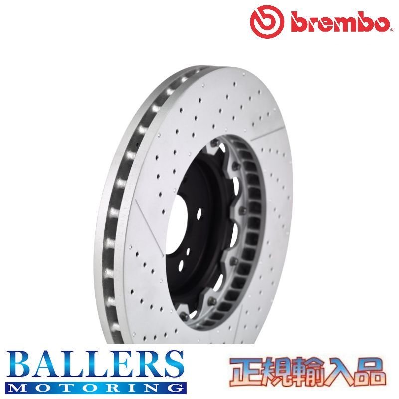 アバルト 595 コンペティツィオーネ スコルピオ フロント用 brembo ブレーキローター フローティングタイプ ブレンボ 312141 ...