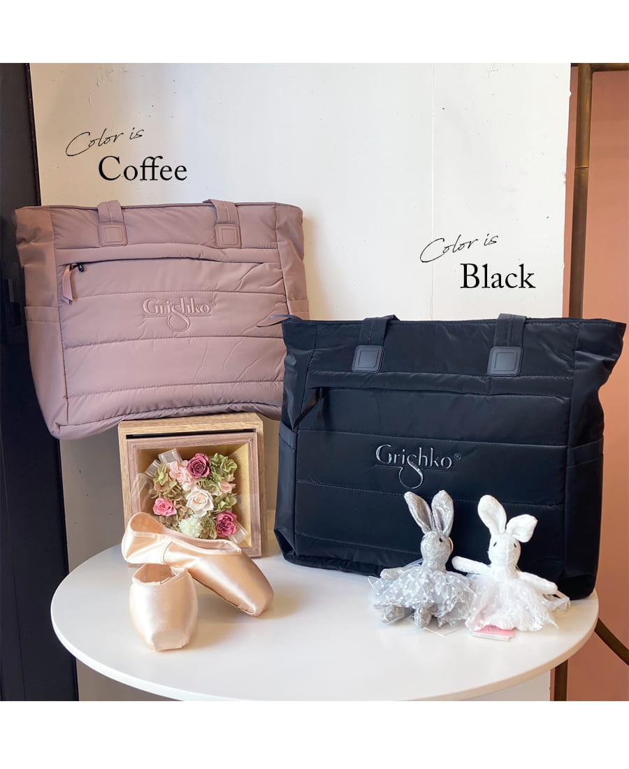 Grishko グリシコ ジッパー付トートバッグ Medium tote bag with zipper BC002BAG |  | 09