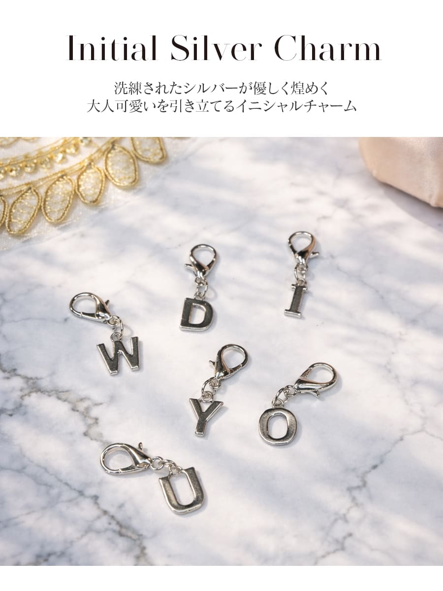 abbyオリジナル バレエ雑貨 イニシャルシル...の詳細画像1
