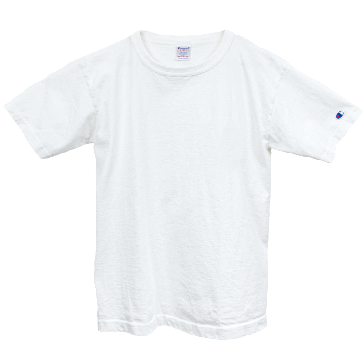 Champion チャンピオン クルーネック Tシャツ T1011 無地 : champion