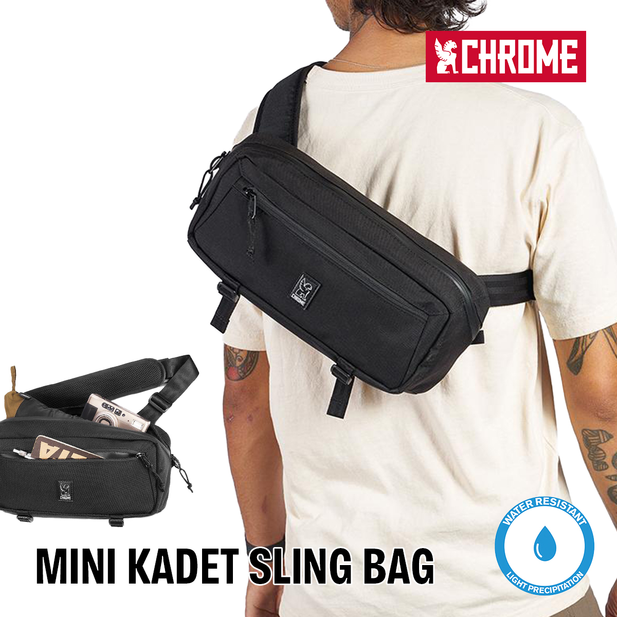 CHROME クローム ウエストバッグ ボディバッグ MINI KADET SLING BAG 