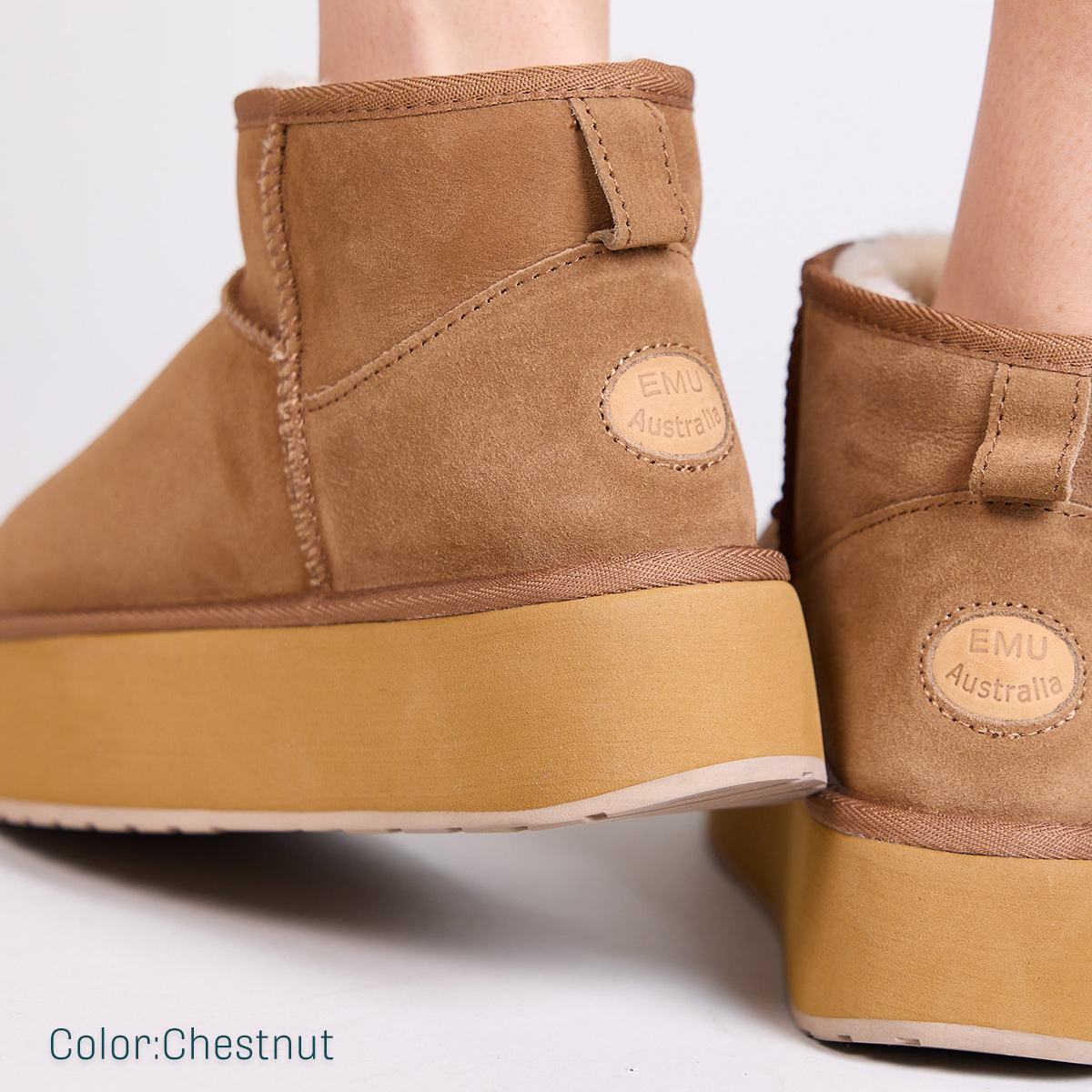 EMU Stinger Micro Flatform 厚底 ムートンブーツ25 Stinger Micro Flatform – EMU Australia