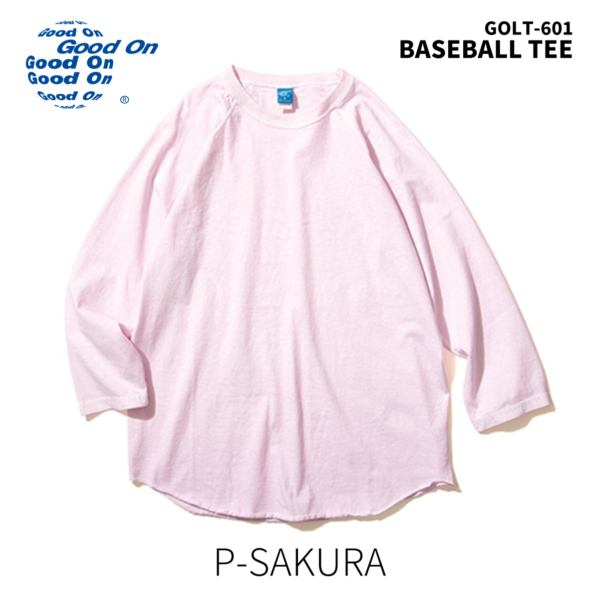 GOODENOUGH ラグランスリーブ七分丈カットソー ホワイト/バーガンディ ラグランスリーブtシャツ（袖タイプ：七分袖）のおすすめ人気商品一覧