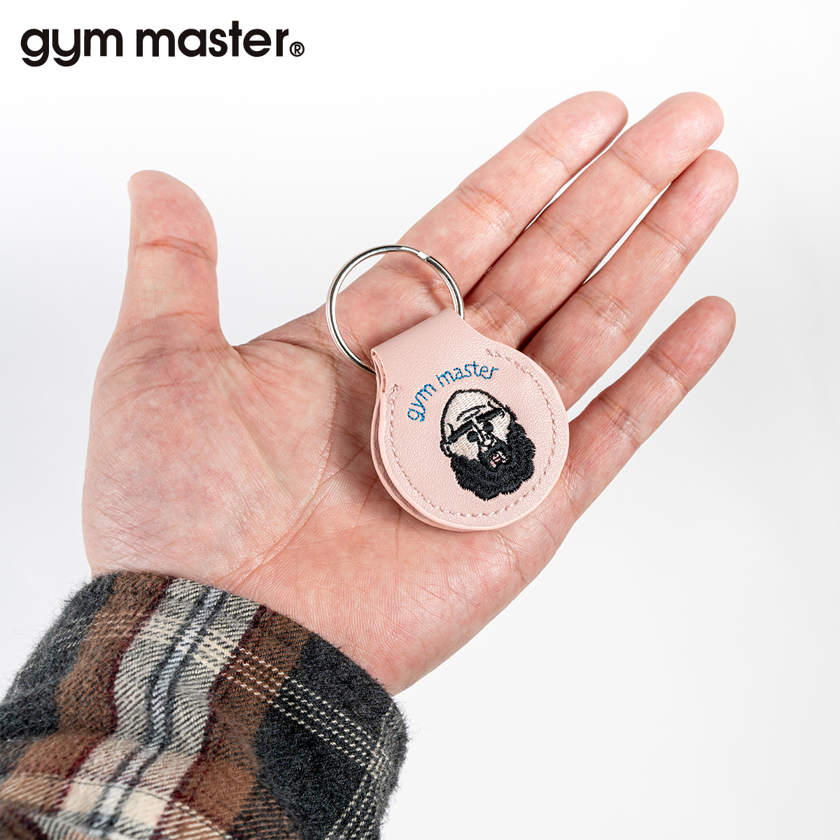 gymmaster/ジムマスター/ハッピー刺繍コインキーホルダー /G821649/サイズ