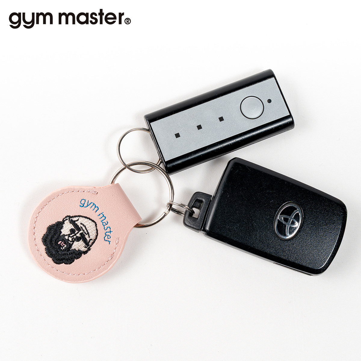 gymmaster/ジムマスター/ハッピー刺繍コインキーホルダー /G821649/サイズ2
