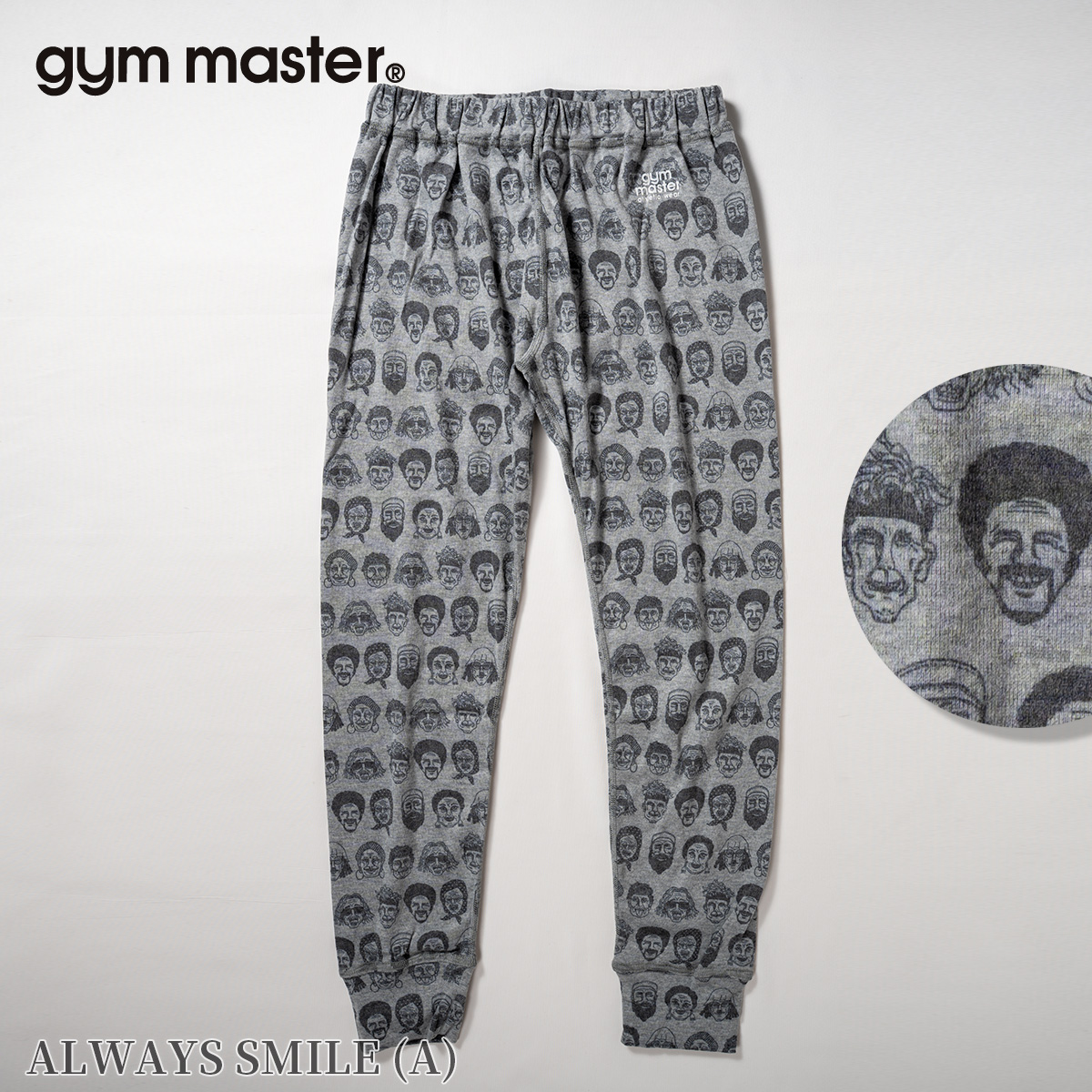 gym master（ジムマスター） タイツ ハッピーペイント レギンス メンズ
