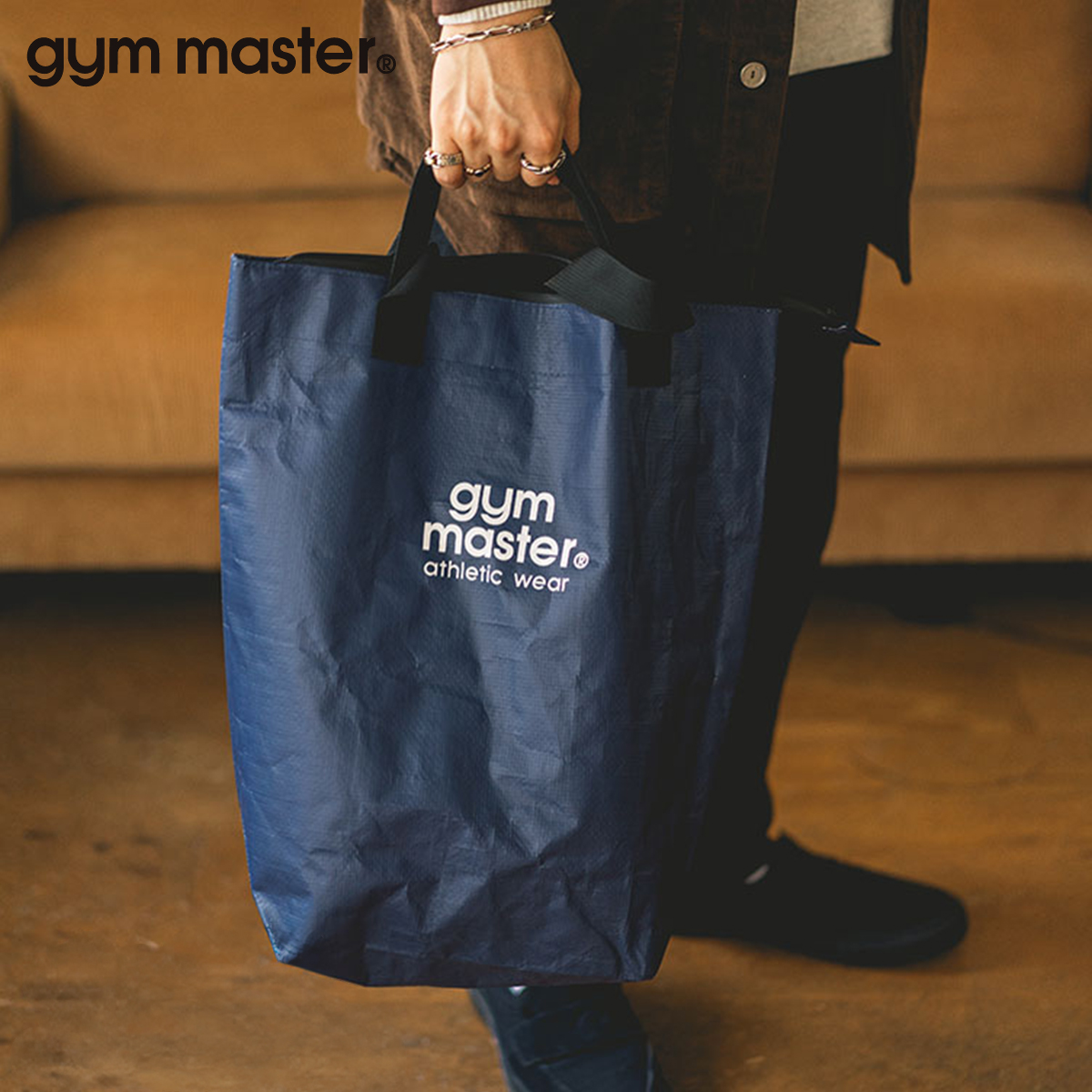 gym master/ジムマスター/2WAYレジャートートバッグ/PPトートバッグS/着用3
