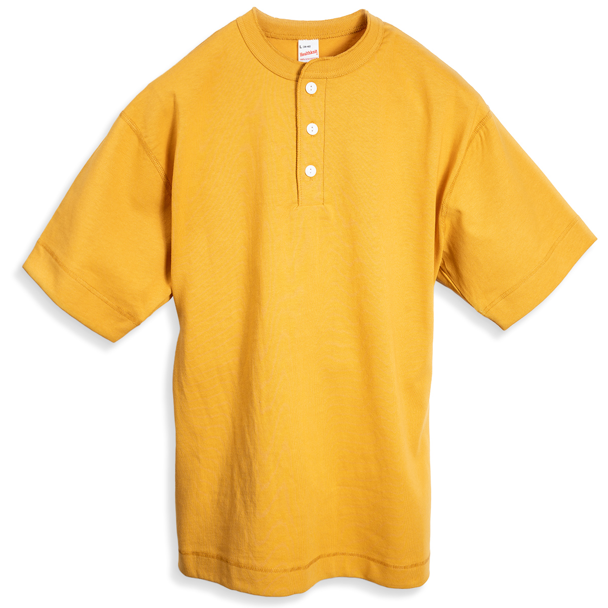 Healthknit ヘルスニット ヘンリーネックTシャツ マックス