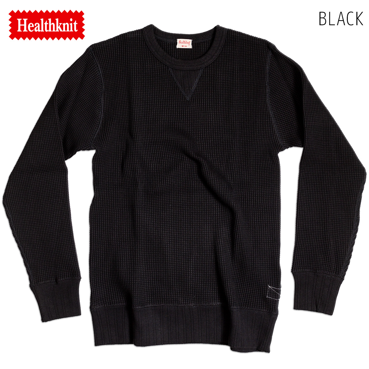 BELVET即完‼️サーマルロンT Healthknit（ヘルスニット） ロンT 長袖Tシャツ サーマル ワッフル