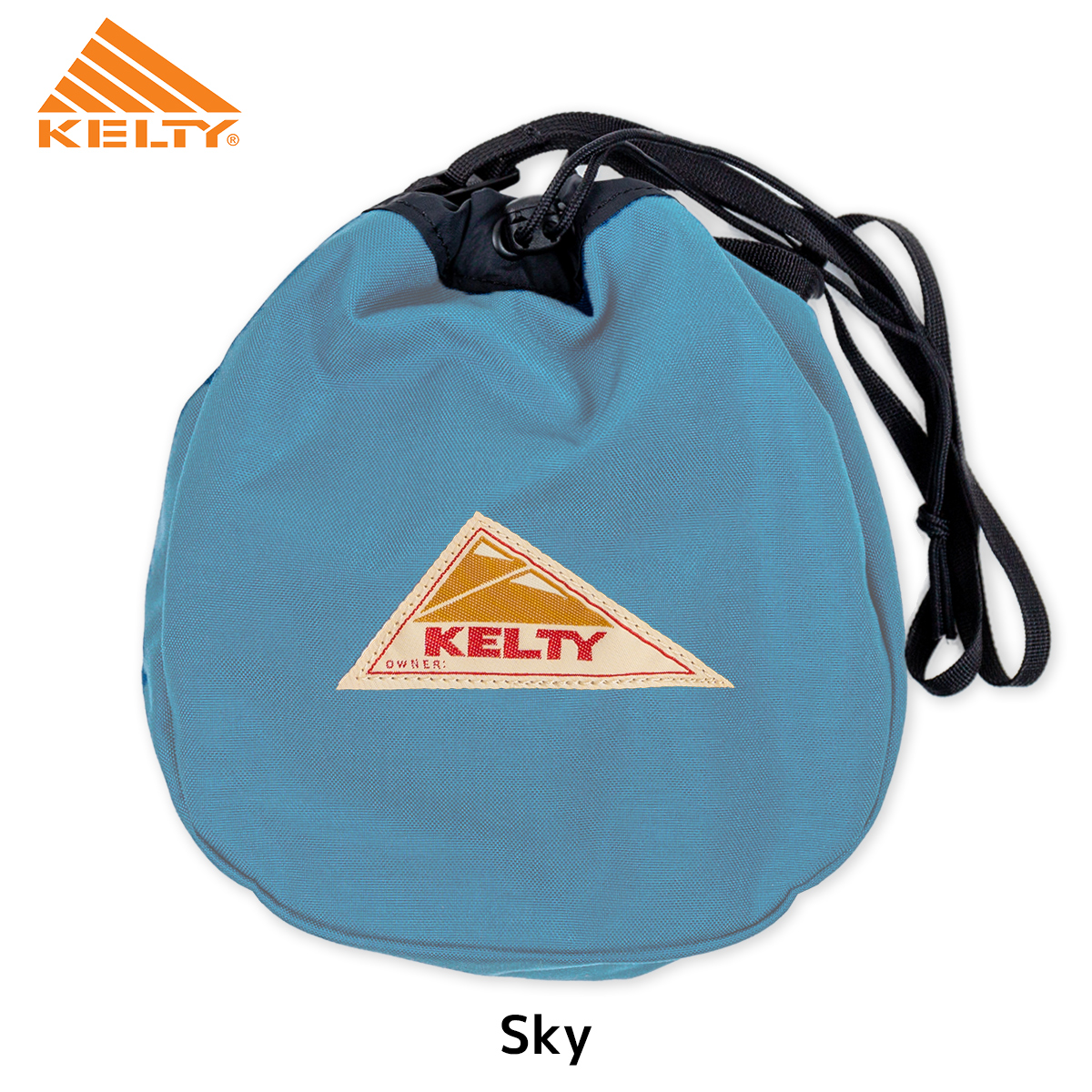 キャリーバッグ 遮光1級生地の巾着 あったか巾着 各2点 お出かけ用 通院用 KELTY（ケルティ） 巾着ショルダー ショルダーバッグ ES KINCHAKU
