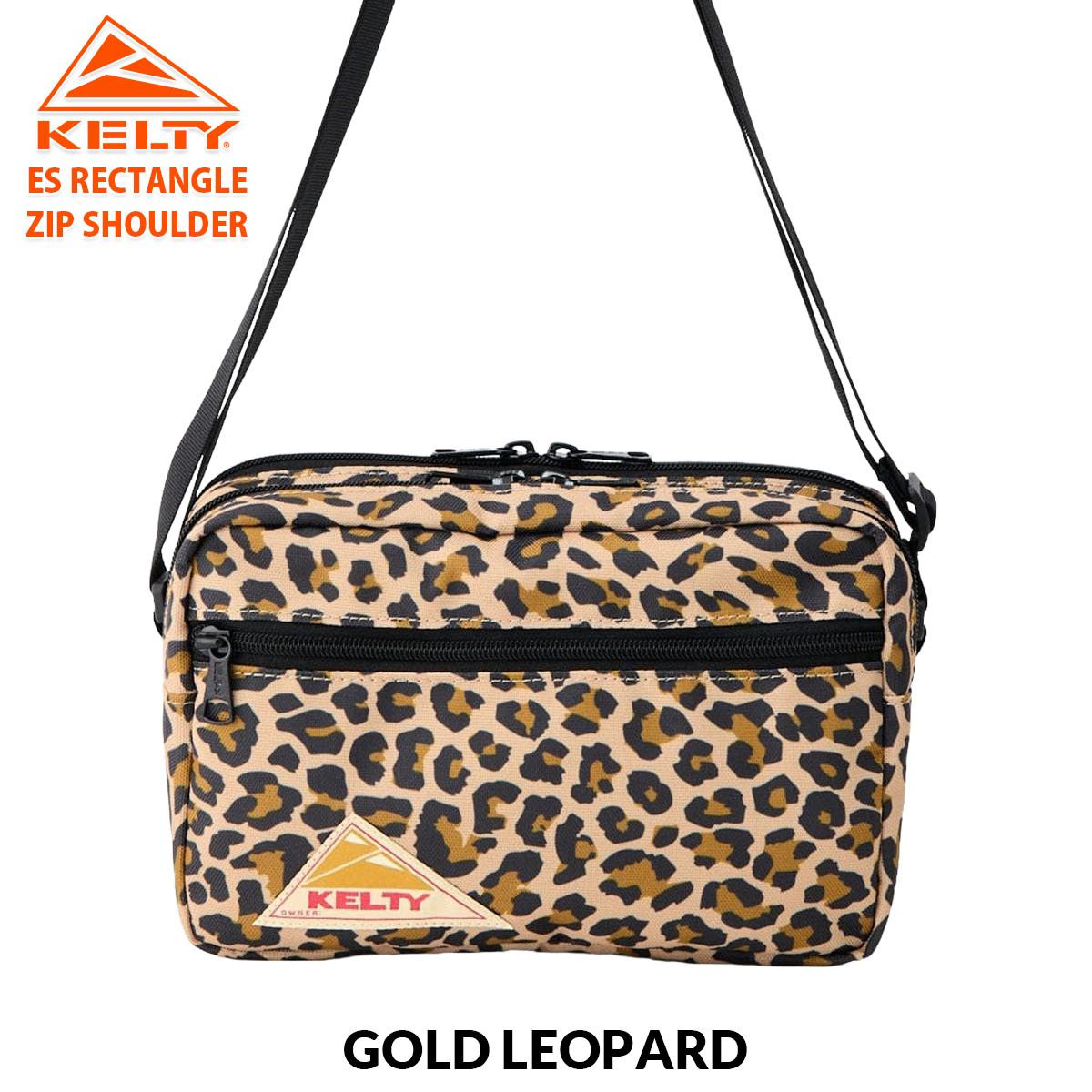 ②★特選♡贈答品★1.5kg超【GIFT♡箱入り10石☆ゴールデンカルサイト】♡ KELTY（ケルティ） ショルダーバッグ サコッシュ ES RECTANGLE ZIP