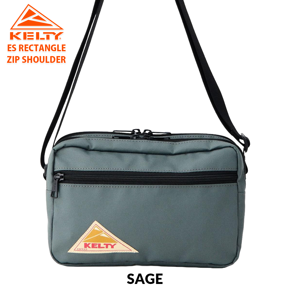 KELTY（ケルティ） ショルダーバッグ サコッシュ ES RECTANGLE ZIP