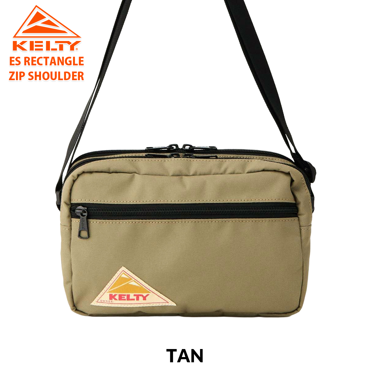 KELTY（ケルティ） ショルダーバッグ サコッシュ ES RECTANGLE ZIP