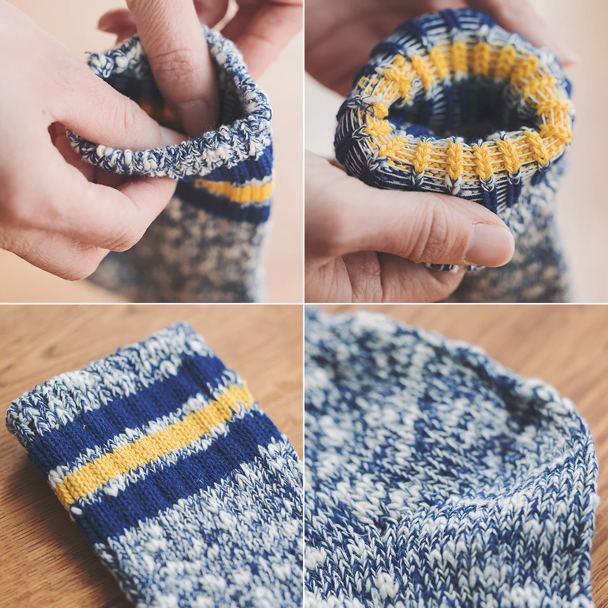 SUNNY NOMADO/サニーノマド/スニーカーソックス/Old School Hemp Socks/着用