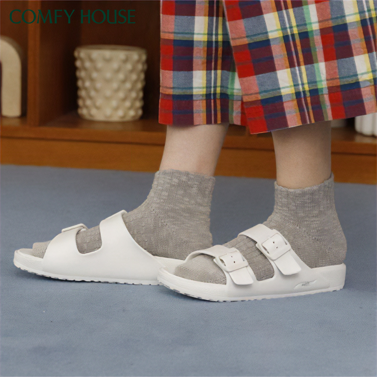 rasox/ラソックス/COMFY HOUSE/コンフィハウス/コンフィーハウス/靴下/ビッグスラブアンクル/着用2