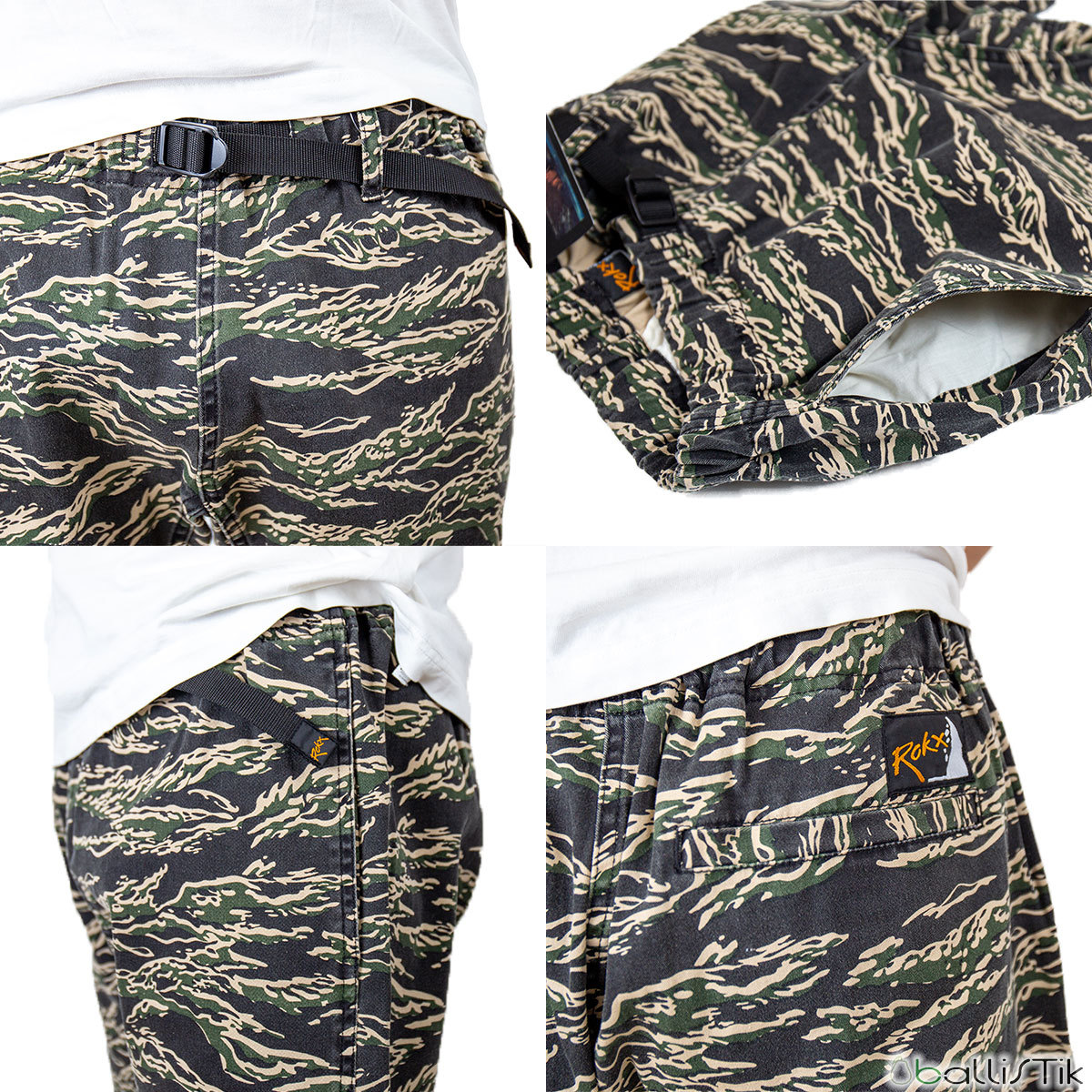 ROKX（ロックス） ショートパンツ ハーフパンツ 迷彩 MG CAMOUFLAGE