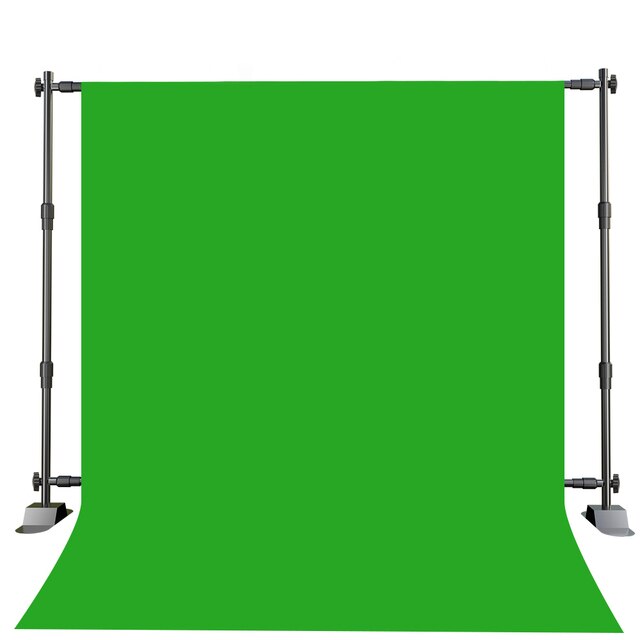 アルミニウム製の背景サポートフレーム,写真スタジオ用のオックスフォードバッグ付きの緑色の画面