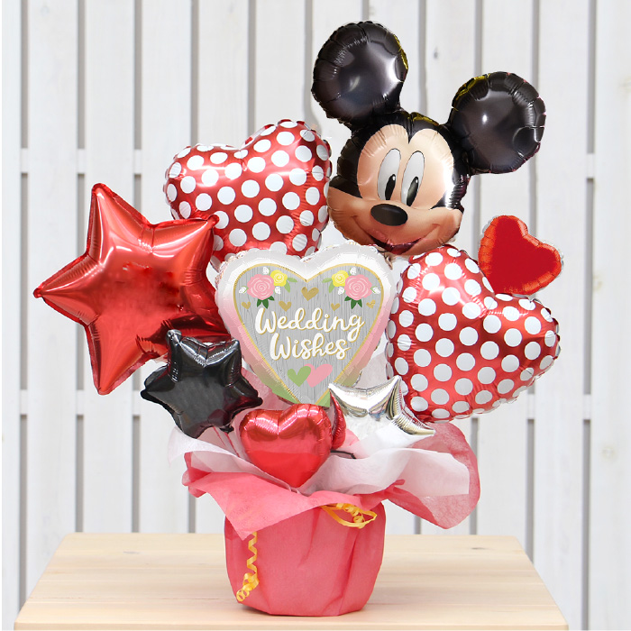 バルーンギフト バルーン電報 ディズニー ミッキー 誕生日 結婚式 結婚 