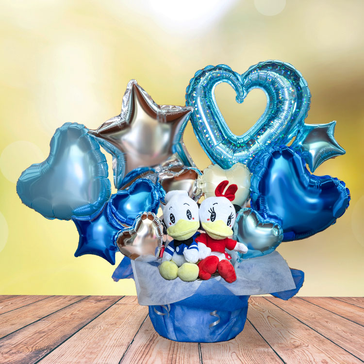 Disney（ディズニー） バルーン 電報 ドナルド デイジー ぬいぐるみ