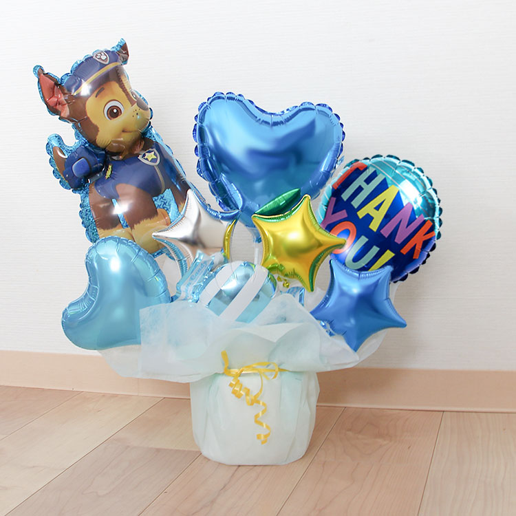 選べる バルーン電報 パウ・パトロール チェイス バルーン 結婚式 誕生日 発表会 出産祝い プレゼント ウェディング バースデー バルーンギフト 2620 | ブランド登録なし | 05