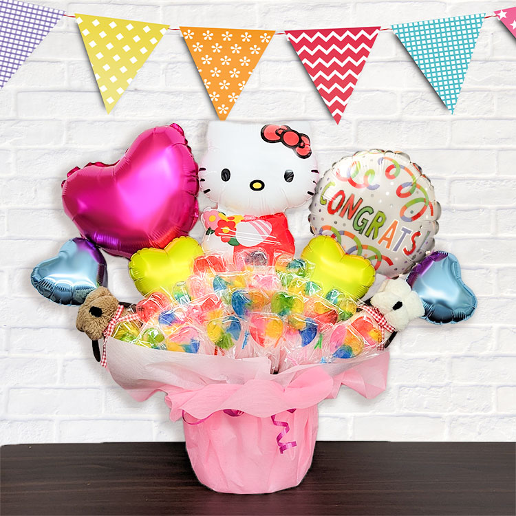 今季一番 sanrio キャンディブーケ ハローキティ キティちゃん キャラクターグッズ