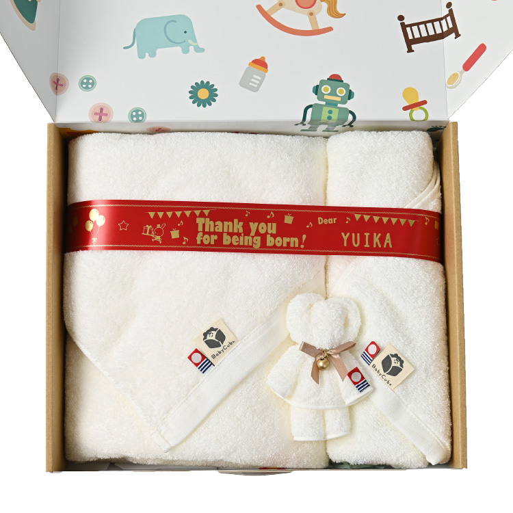 今治タオル 3点セット バスタオル フェイスタオル ハンカチ 出産祝い 女の子 男の子 名入れ タオルハンカチ ギフト プレゼント 日本製 今治 国産 タオルギフト | 今治タオル | 01
