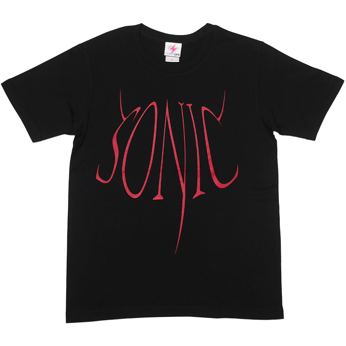 SONIC(ソニック) Tシャツ (ブラック) LPR a02tee-bk -X- 半袖 黒色 ロック ROCK 音速 音楽 ミュージック バンド ライブ フェスコーデ｜bambi｜02