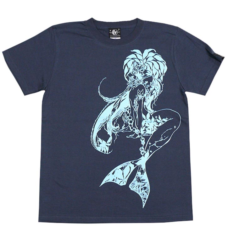 マーメイド（Mermaid）Tシャツ -G- 人魚姫 童話 綺麗目 きれいなイラストレーション おし...