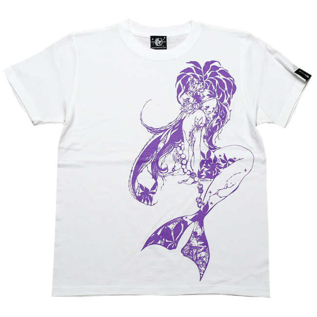 マーメイド（Mermaid）Tシャツ -G- 人魚姫 童話 綺麗目 きれいなイラストレーション おし...