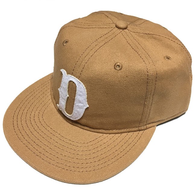 デッキーズ "D" フラットビル スナップバックキャップ (ダック)- DICKIES ディッキーズ -G- CAP キャップ 帽子 フラットバイザー キャンバス生地 | Dickies | 01