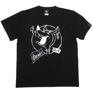 bambi ロック Tシャツ (ブラック)- HARIKEN ハリケン -Z- 黒色 コラボTシャツ...