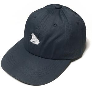シロクマ刺繍 ベースボールキャップ (ネイビー) -F- CAP BBキャップ 帽子 ぼうし ペンギ...