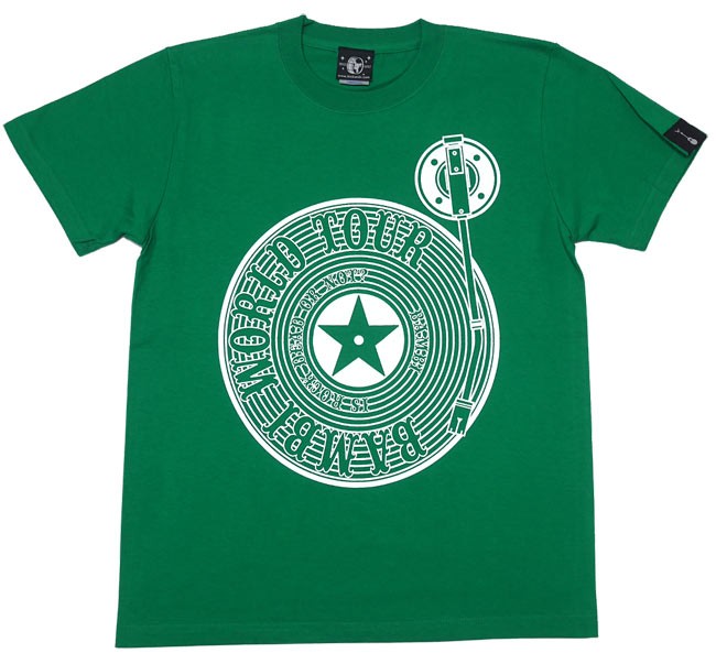 ロックTシャツ / Bambi World Tour Tシャツ (グリーン)-F- 半袖 緑色 ロッ...
