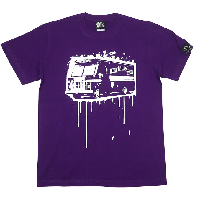 パンクロックTシャツ / DESTINY ディスティニー Tシャツ(パープル) -F- アメカジ プリント 大きいサイズ 半袖 紫色 春夏秋服コーデ | メンズセレクト | 01