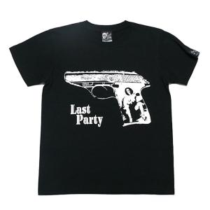 Last Party 1「Pistol」Tシャツ -G- 半袖 パンクロックTシャツ ピストル グラ...