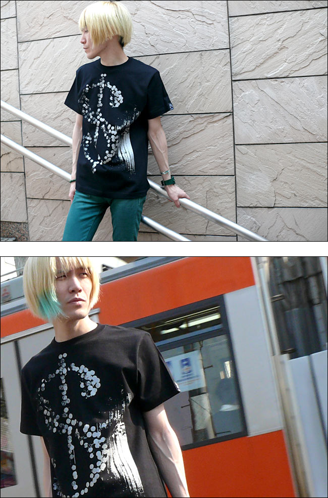 メンズセレクト HIKARI Tシャツ -G- PUNK パンクロックTシャツ