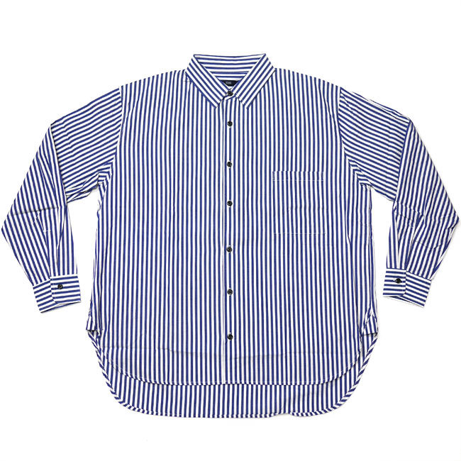 メンズ ストライプシャツ ビッグシルエット ストリート N00448 楽天市場】【マラソンSALE開催中】【SALE】ストライプシャツ