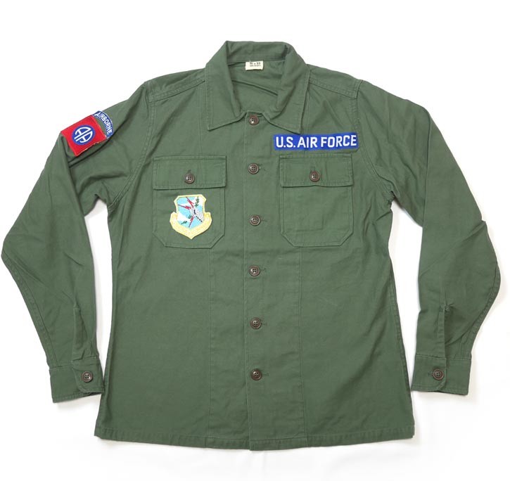メンズセレクト USタイプ OG-107 ファティーグシャツ (AIR FORCE 