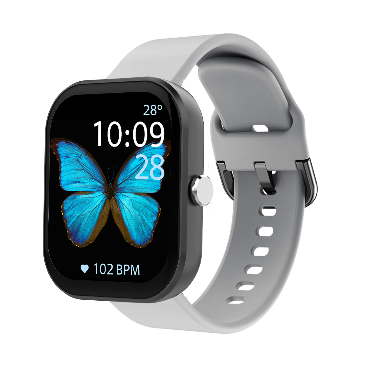 その他 sckfkc スマートウォッチ 血圧測定 血中酸素 通話機能付 1.98インチ大画面