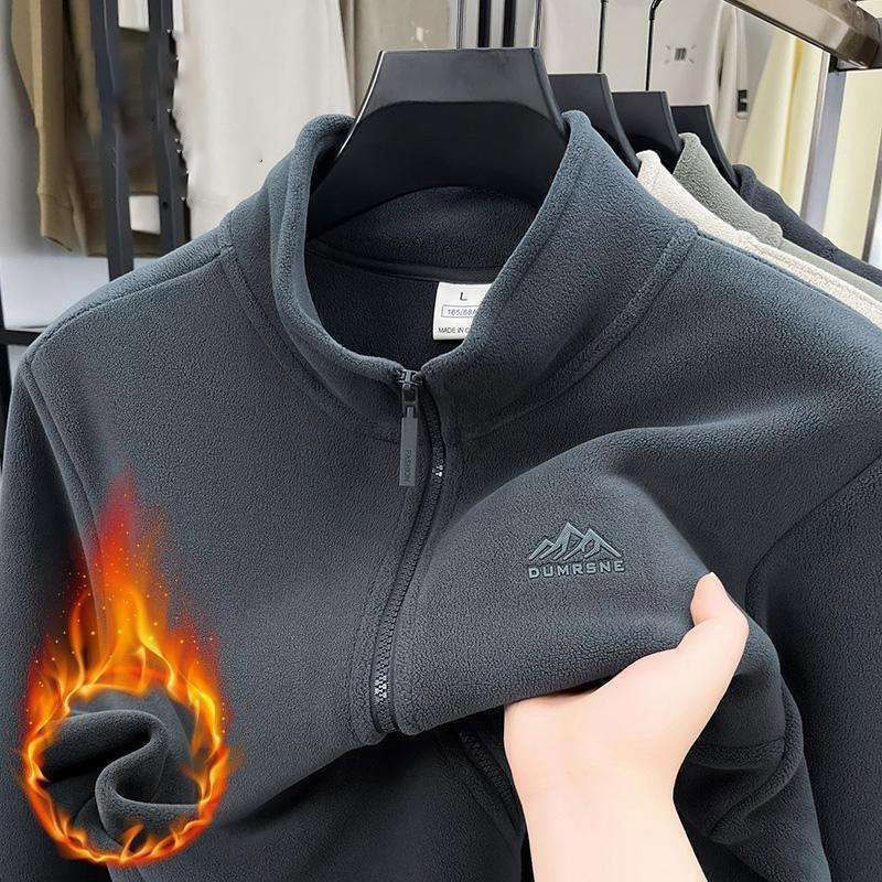 裏ボア パーカー メンズ ジップパーカー ボアパーカー 厚手 細身